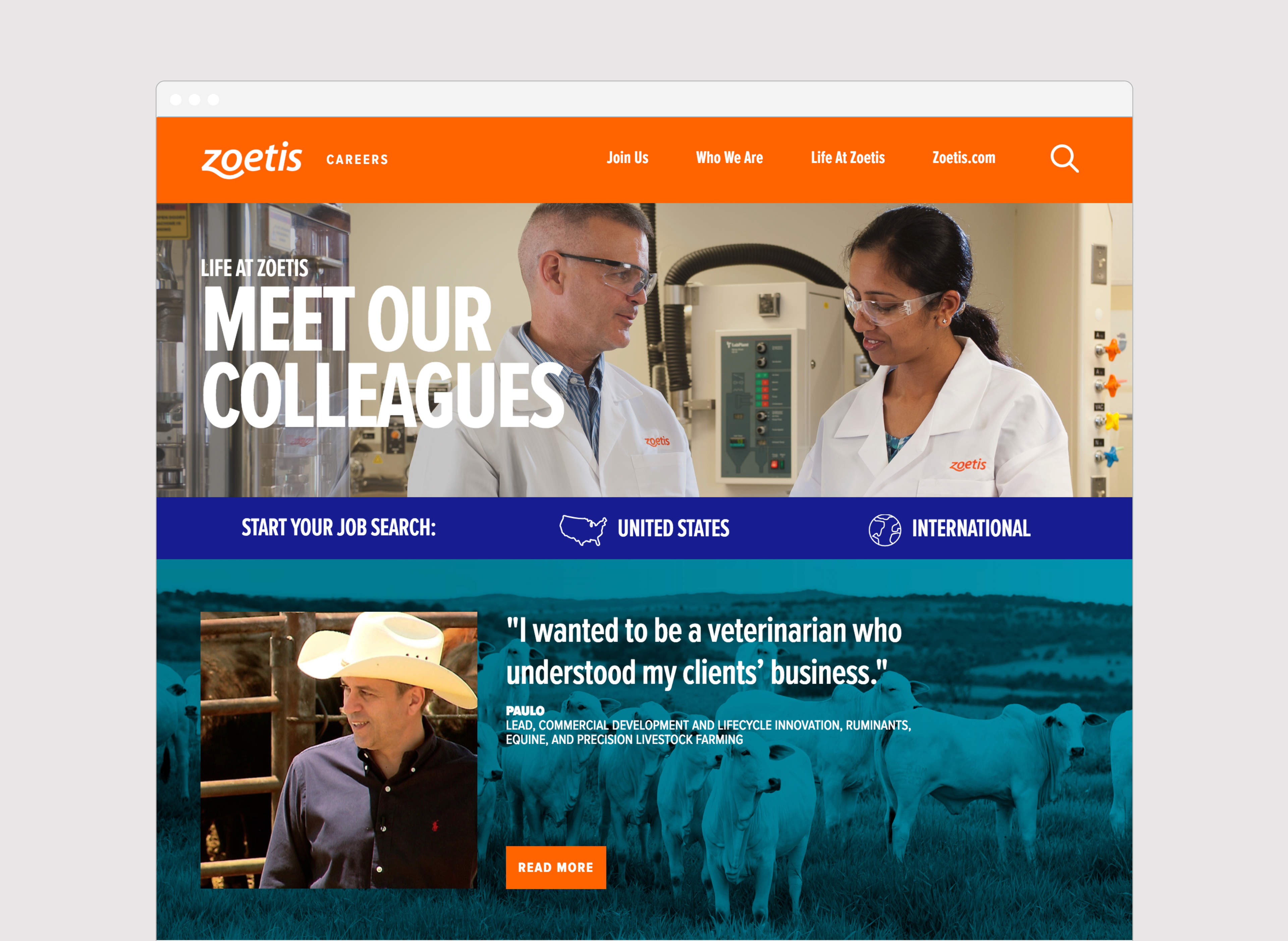 Zoetis Careers site Ideas On Purpose