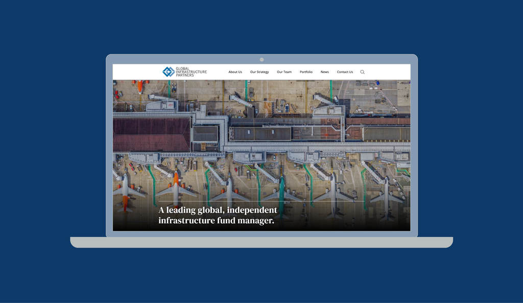 Global Infrastructure Partners Launches New Website Ideas On Purpose